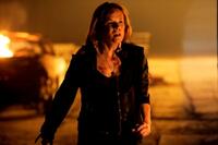 Lea Thompson as Maudie McMinn in "Exit Speed."