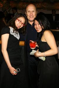 Valerie Tian, Robert Duvall and Caroline Chan at the premiere screening of "Broken Trail."