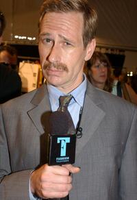 Scott Thompson at the Esteban Cortazar Spring 2005 fashion show during the Olympus Fashion Week Spring 2005.