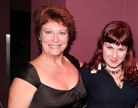 Shelley Thompson and Sarah Dunsworth at the premiere of "Trailer Park Boys: The Movie."
