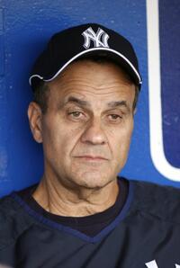 Joe Torre at the match between New York Yankees vs Kansas City Royals.