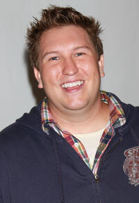 Nate Torrence at the Disney ABC Television Group's 2010 Summer TCA Panel in California.