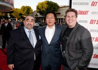 Ken Davitian, Masi Oka and Nate Torrence at the world premiere of "Get Smart."