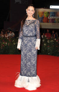 Takako Tokiwa at the premiere of "Cut" during the 68th Venice Film Festival in Italy.