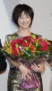 Takako Tokiwa at the Japan-China Film Festival Week Opening Ceremony in Japan.