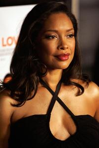 Gina Torres at the premiere of "I Think I Love My Wife."