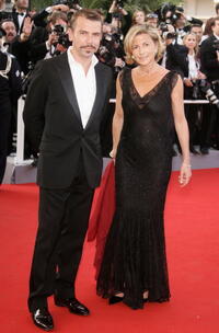 Philippe Torreton and Claire Chazal at the premiere of "The Da Vinci Code."