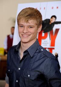 Lucas Till at the premiere of "The Spy Next Door."