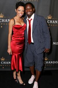 Guy Torry and wife Monica Askew at the 2007 BET Awards after party.