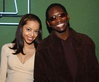 Guy Torry and his fiancee Monica at the American Music Award after party.