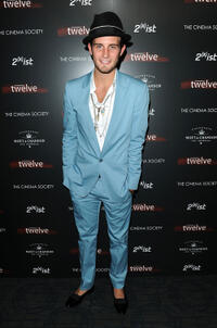 Nico Tortorella at the New York premiere of "Twelve."