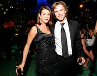 Kate Walsh and Sam Trammell at the HBO EMMY Party.