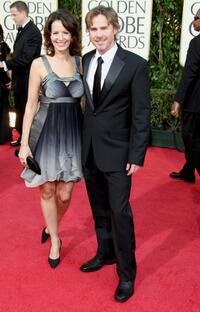 Missy Yager and Sam Trammell at the 66th Annual Golden Globe Awards.