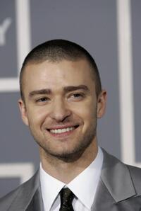 Justin Timberlake at the 49th Grammy Awards.