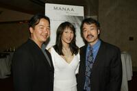 Ken Kwok, Lauren Tom and Guy Aoki at the 10th Anniversary Awards Gala for MANAA.
