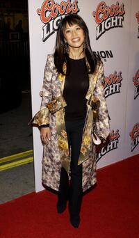 Lauren Tom at the premiere of "Bad Santa."