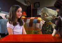 Ashley Boettcher as Hannah in "Aliens in the Attic."
