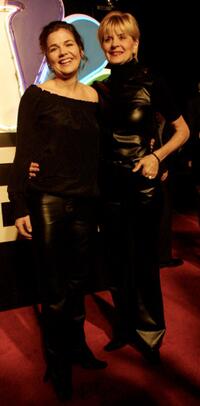 Paula Cale and Concetta Tomei at the NBC 75th Anniversary All Star Reception.