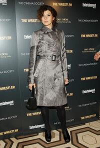 Marisa Tomei at the special screening of "The Wrestler."