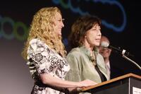 Lily Tomlin and Virginia Madsen at the closing night of the 49th San Francisco International Film Festival.