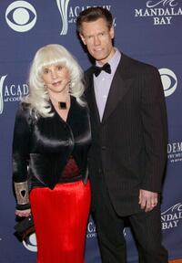 Lib Hatcher Travis and Randy Travis at the 39th Annual Country Music Awards.