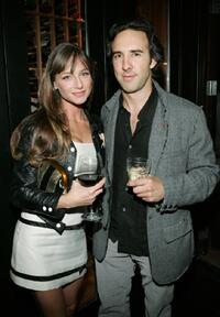 Katharine Towne and John Stalberg at the afterparty of the 5th Annual International Beverly Hills Film Festival opening night.