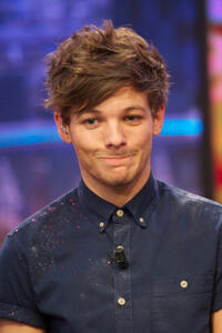 Louis Tomlinson at the "El Hormiguero" Tv Show in Spain.