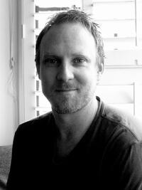 Director Nick Tomnay on the set of "The Perfect Host."