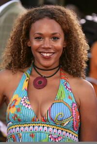 Rachel True at the premiere of "Miami Vice."