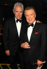 Alex Trebek and Regis Philbin at the 37th Annual Daytime Entertainment Emmy Awards in Las Vegas.