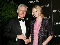 Alex Trebek and Rachel Blanchard at the Canada's Walk Of Fame Gala.