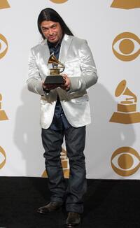 Robert Trujillo at the 51st Annual Grammy awards.