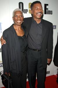 Robert Townsend and mother Lady at the launch party for "Our Stories Films".