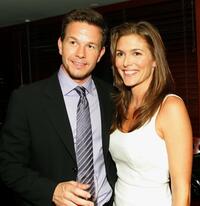 Mark Wahlberg and Paige Turco at the premiere of "Invincible" after party.