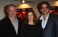 Filip Peeters, Marie Baeumer and Sebastian Blomberg at the premiere of "10 Sekunden."