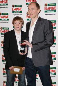 Thomas Turgoose and James Watkins at the Jameson Empire Awards 2009.