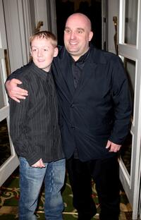 Thomas Turgoose and Shane Meadows at the Sony Ericsson Empire Awards 2008.