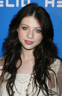 Michelle Trachtenberg at a party to celebrate the launch of a new mobile communications service Helio.