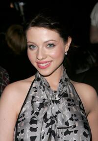 Michelle Trachtenberg at the Marc Jacobs 2008 fashion show.