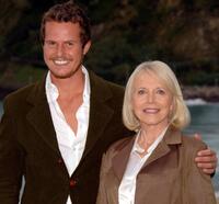 Ricardo Trepa and Bulle Ogier at the photocall of "Belle Toujours" during the 54th San Sebastian Film Festival.
