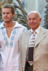 Ricardo Trepa and Fausto Bertinotti at the screening of "Belle toujours" during the 63rd Venice International Film Festival.