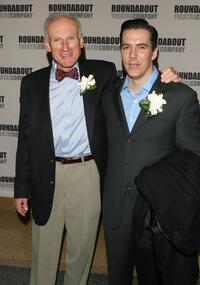 James Rebhorn and Adam Trese at the premiere of "Twelve Angry Men."