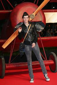 Nora Tschirner at the premiere of "Der Rote Baron."