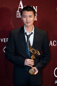 Nicholas Tse at the 4th Asian Film Awards in Hong Kong.