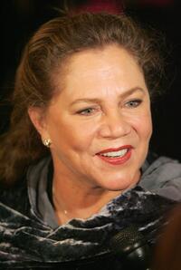 Kathleen Turner at the New York opening night of "The Odd Couple".