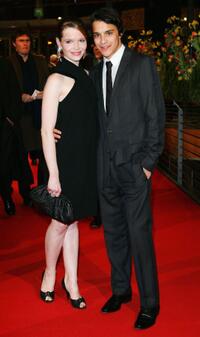 Karoline Herfurth and Kostja Ullmann at the premiere of "Shine A Light" during the 58th Berlinale Film Festival.