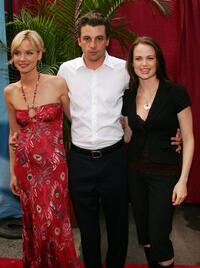 Ashley Scott, Skeet Ulrich and Sprague Grayden at the CBS Upfront Presentation.