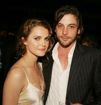 Keri Russell and Skeet Ulrich at the after party of the premiere of "Into The West."