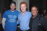 Skeet Ulrich, Bob Gersh and S. Epatha Merkerson at the CBS Upfront Presentation.