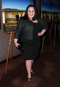 Nikki Blonsky at the premiere of "Is Anybody There?"